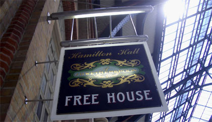The Hamilton Hall pub