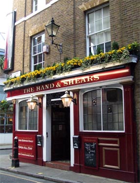 The Hand & Shears pub, City of London