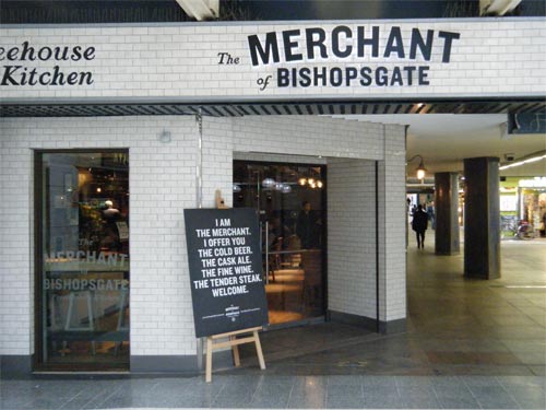 The Merchant of Bishopsgate Pub