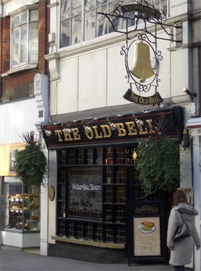 The Old Bell pub, Fleet Street